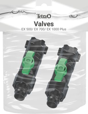 Tetra Absperrhähne für EX500 Plus / EX700 Plus / EX1000 Plus