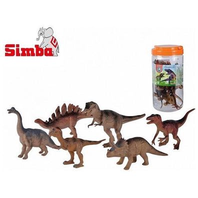 Nature World Dinosaurier Set â?? 6 Figuren im Fass (12â??21 cm) | ab 3 Jahren