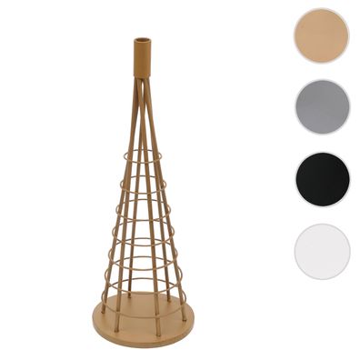 Deko-Baum HWC-O91, Weihnachtsbaum Schmuckbaum zum Beschmücken, Metall 60cm