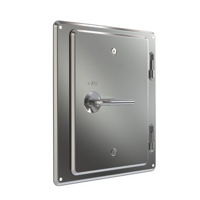 Thermia Schorsteintür Edelstahl 140 * 200 ohne Logo