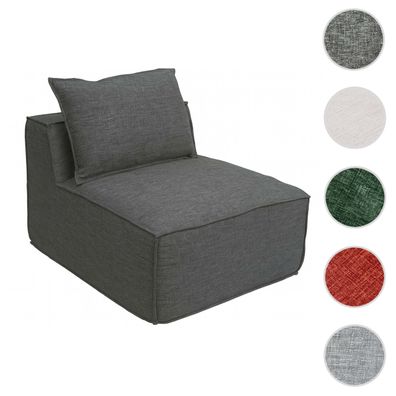Sessel/Zubehör für Sofa HWC-O54, Loungesessel Mittelteil, Stoff 63x75x97cm