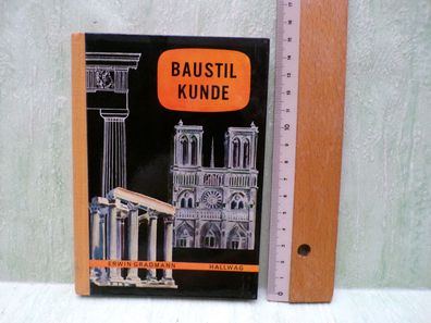 Erwin Gradmann Baustilkunde Hallwag Bern Band 15 Halbleinen