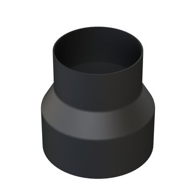 Thermia Ofenrohr Reduzierstück Ø 150-120 mm - Schwarz
