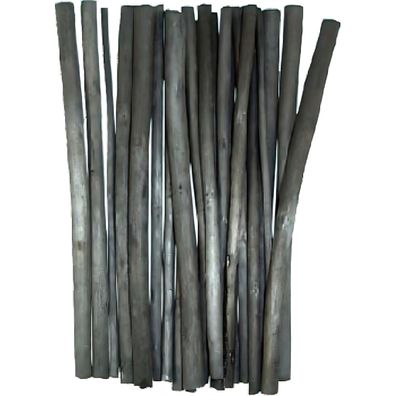 CMI Zeichenkohle Natur Weide 3 - 4 mm schwarz 30er
