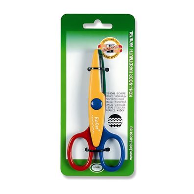 KOH Konturenschere 13 cm Zickzack