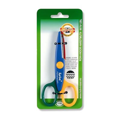 KOH Konturenschere 13 cm Welle / Halbkreis