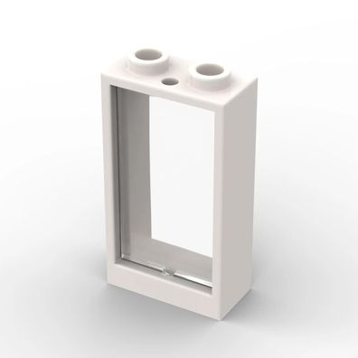 Lego Fenster Scheibe 1x2x3 window glas 60593 60602 weiß white