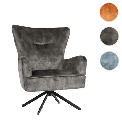Lounge-Sessel HWC-L63, Cocktailsessel Polstersessel Relaxsessel, drehbar, vintage