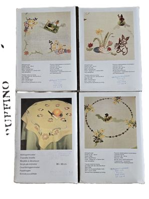 4 Bögen Abbügelmuster für Ostern