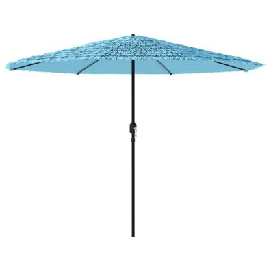 vidaXL Sonnenschirm Stahlgestell 324x324 cm Blau - 30% Rabatt, Top Zustand!