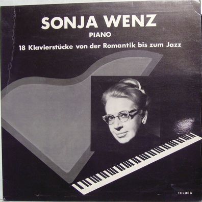 TELDEC 66.23451 - Sonja Wenz - 18 Klavierstücke Von Der Romantik Bis Zum Jazz