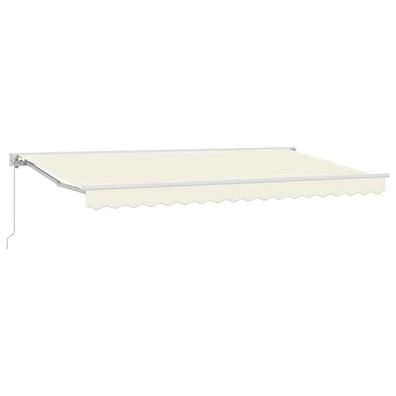 vidaXL Ersatzbespannung Sonnensegel Creme 400x200 cm -30% Rabatt