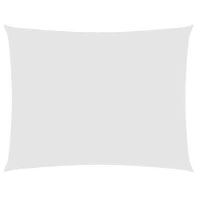 vidaXL Sonnensegel 5x7 m, Weiß – Jetzt 30% reduziert!
