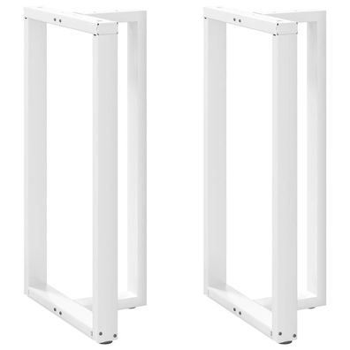 vidaXL Bartischfüße T-Form, Weiß, 2er-Set – 30% Rabatt!