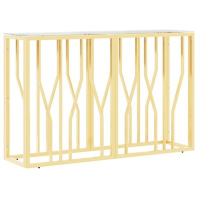 vidaXL Wandtisch Gold, 110x30x70 cm – 30% Rabatt auf Retoure!