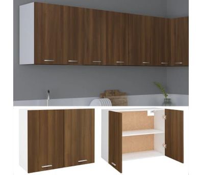 vidaXL Hängeschrank Eichenoptik Braun – 30% Rabatt auf unbenutztes Retourenprodukt!