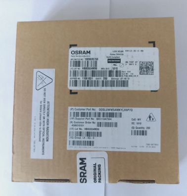 Rolle 200 Stück Osram LED Golden Dragon plus 6500 K (LUWW5AM) OVP