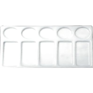 CMI Mischpalette Porzellan Eckig 10 Mischmulden