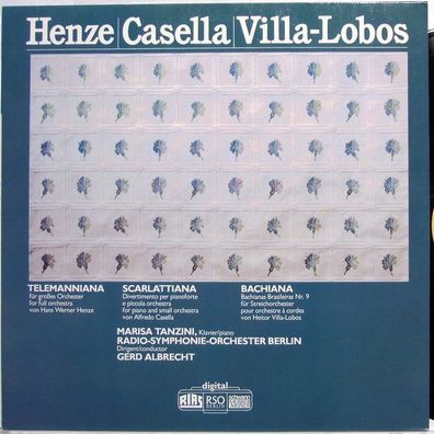 Schwann Musica Mundi VMS 1611 - Hans Werner Henze, Alfredo Casella, Heitor Villa