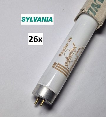 26x Sylvania 36W 176 Leuchstofflampe Leuchtstoffröhre food fleisch theke 120cm
