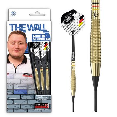 BULL'S Martin Schindler Natural Brass Softdart / 1 Satz / 18 Gr