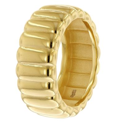 trendor Schmuck Damenring 925 Silber Vergoldet 15988