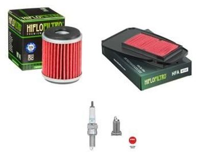 Wartungssatz Ölftilterset Zündkerze spark splug passt an Yamaha Mt 125 A 20-24