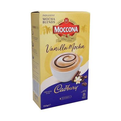 Moccona Cadbury Vanilla Mocha Coffee Sachets [MHD: 13.03.2026] 132 g