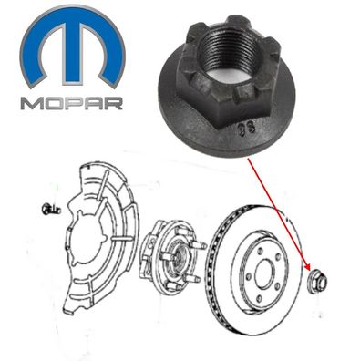 Mutter Antriebswelle VA Jeep Grand Cherokee WK Bj:11-21, Durango Bj:11-23