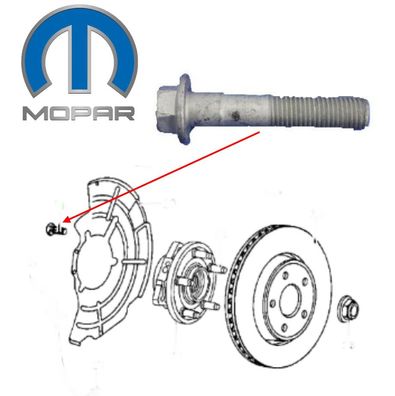 Schraube Radnabe / Radlager VA Jeep Grand Cherokee WK Bj:11-21, Durango Bj:11-23
