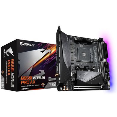 Gigabyte Mainboard B550I AORUS PRO AX - 1.0 - Mini ITX - Socket AM4 - AMD B550