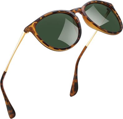 Polarisierte Retro Sonnenbrille für Damen & Herren - UV400 Schutz - 30% Rabatt!