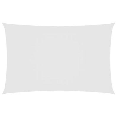 vidaXL Sonnensegel 6x8m weiß, rechteckig – Top Zustand, 30% Rabatt!