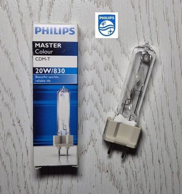 Philips Master Colour 20W Metalldampf CDM-T G12 warmweiß 830 3000 K
