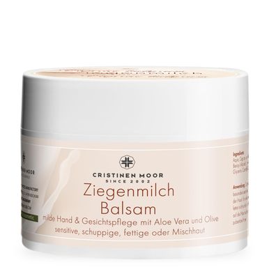 CristinenMoor Ziegenmilch Balsam mit Ziegenbutter