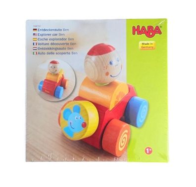HABA Entdeckerauto Ben - Das erste Entdeckerauto für kleine Abenteurer