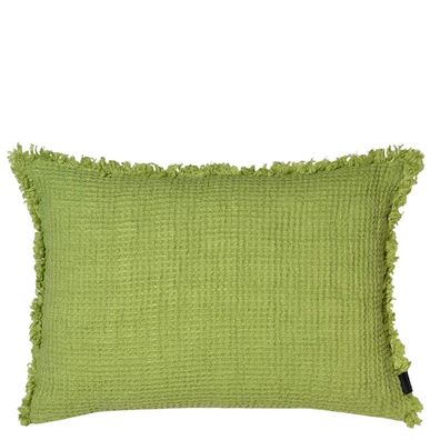Zoeppritz Basis Honeybee green cushion cover 650 100% Linen 40x60 700350 green