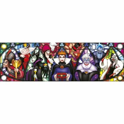 Clementoni - Disney Villains - 1000 Teile Puzzle - Panorama Collection