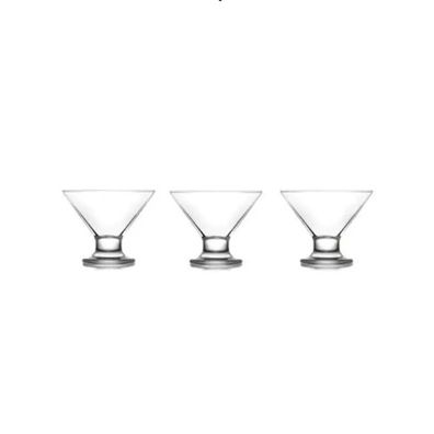 LAV Crema Dessertschalen 3er Set - 165 ml, ideal für Eis & Desserts