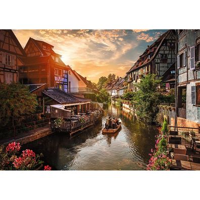 TREFL Puzzle Premium Plus Photo Odyssey: Klein Venedig in Colmar 1000 Teile