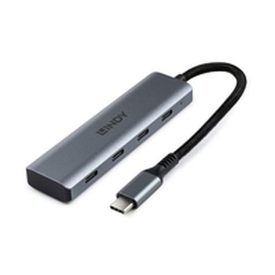 LINDY 4 Port USB 3.2 Gen 2 Typ C Hub