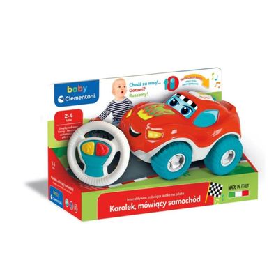Ferngesteuertes sprechendes Auto Karolek Polnische Sprache Clementoni 50803