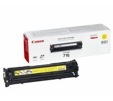 Canon 718 Yellow - Gelb - original - Tonerpatrone