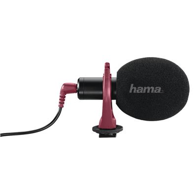 Hama RMN Uni, Mobiltelefon/Smartphone-Mikrofon, -32 dB, 20 - 20000 Hz, 2200 Ohm, Unid