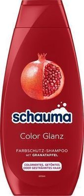 Schauma Color Glanz Shampoo für glänzendes Haar, 400 ml