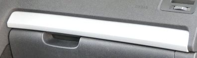 Octavia 1Z vorne Dekor Leisten alu silber Abdeckung Leiste Alu glanzgedreht
