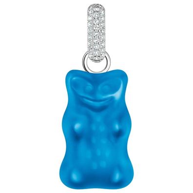 Thomas Sabo - PE967-052-1 - Anhänger - 925er Silber - Damen - Goldbär blau
