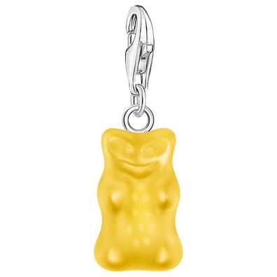 Thomas Sabo - 2183-017-4 - Charm-Anhänger - 925er Silber - Damen - Goldbär gelb