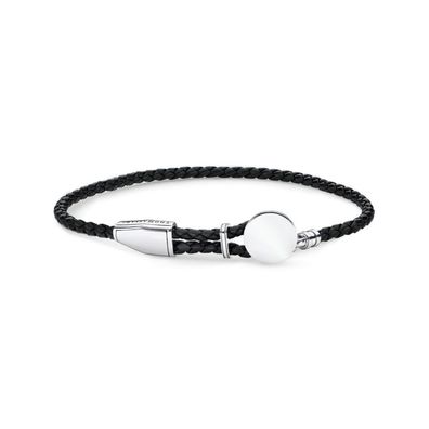 Thomas Sabo - A1863-682-11-L25v - Unisex-Armband - Silber-Leder - REBEL AT HEART