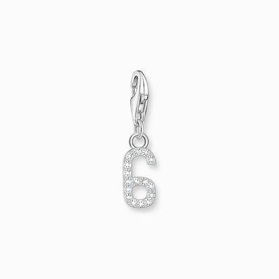 Thomas Sabo - 2130-051-21 - Charm - Damen - 925er Silber - Zahl 6